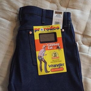Deadstock cowboy cut Wranglers
